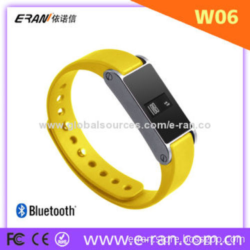 ER-W06 Bluetooth Smart Bracelet with 0.49-inch OLED Screen, 2.4GHz CPU Speed
